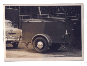 Historischer Anhänger Doll Fahrzeugbau Nürnberg