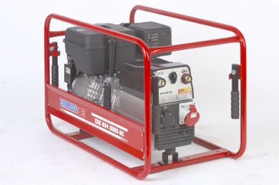 Endress offener Rahmen-Stromgeneratoren – robuster Benzin-Generator mit Bedienpanel, Schuko- und 400-V CEE-Steckdose; ideal für Baustelle, Events und Notstromversorgung.