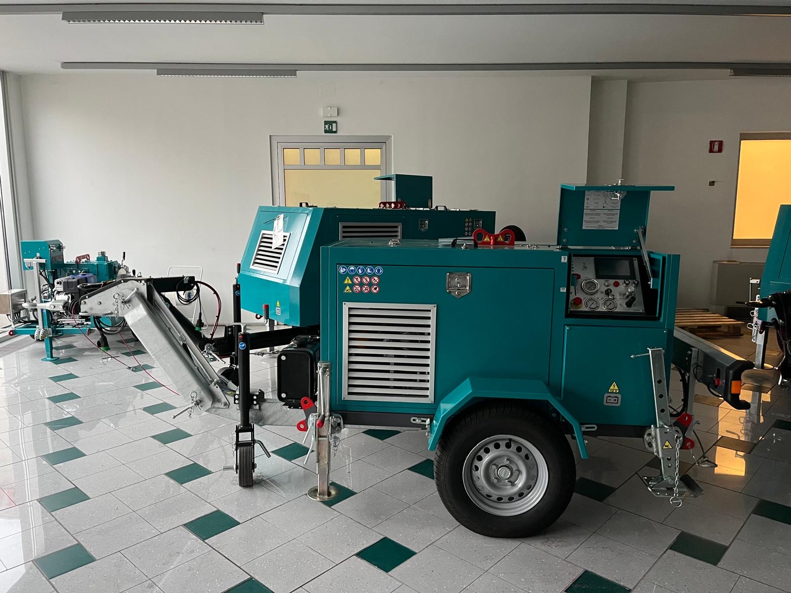 Kabelverlegung Anhänger