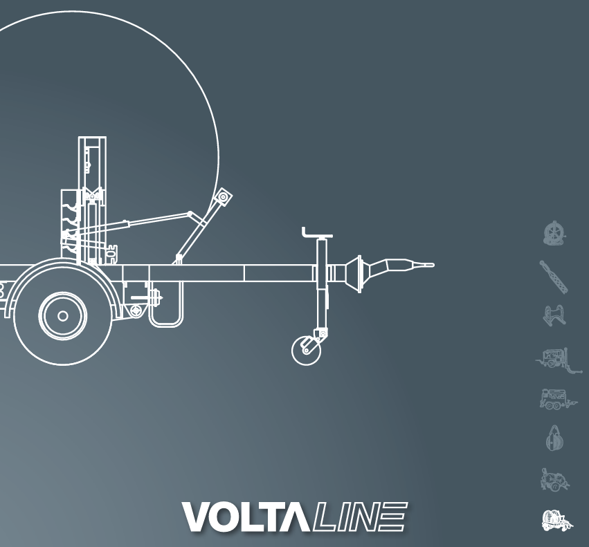 Kabeltrommeltransportanhänger