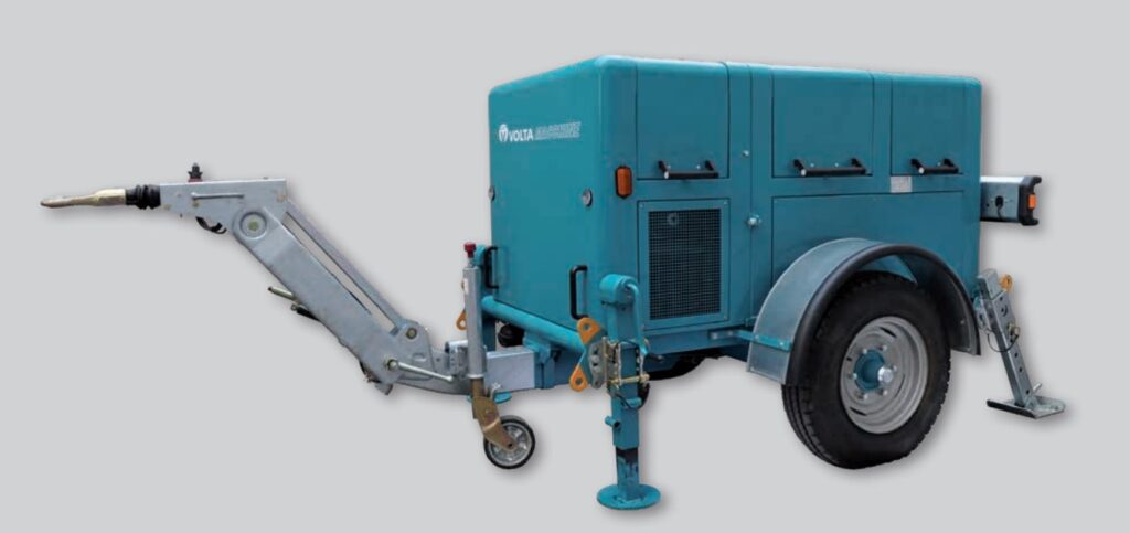 Hydraulische Kabelziehwinden für Erdkabelverlegung