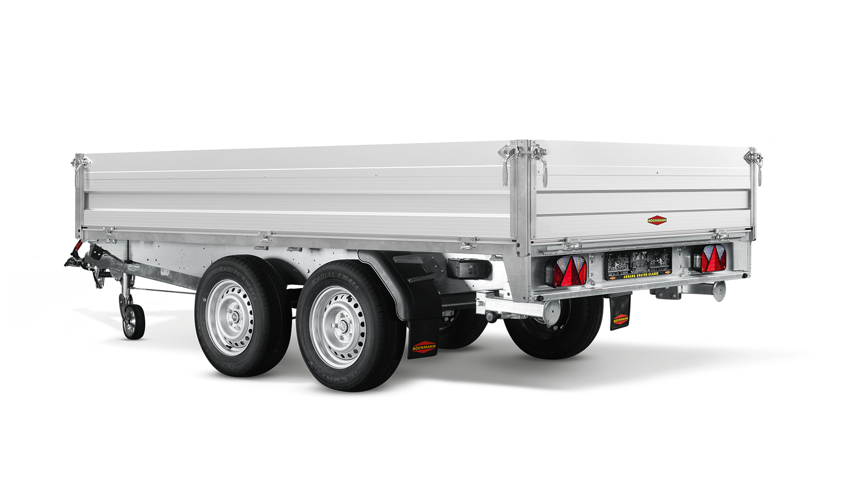 hochlader anhänger transport anhänger dollco